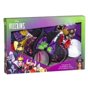 Disney Villians 5 Piece Ear Set